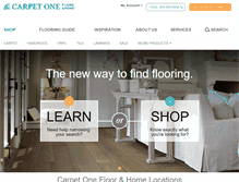 Tablet Screenshot of carpetoneeo.com